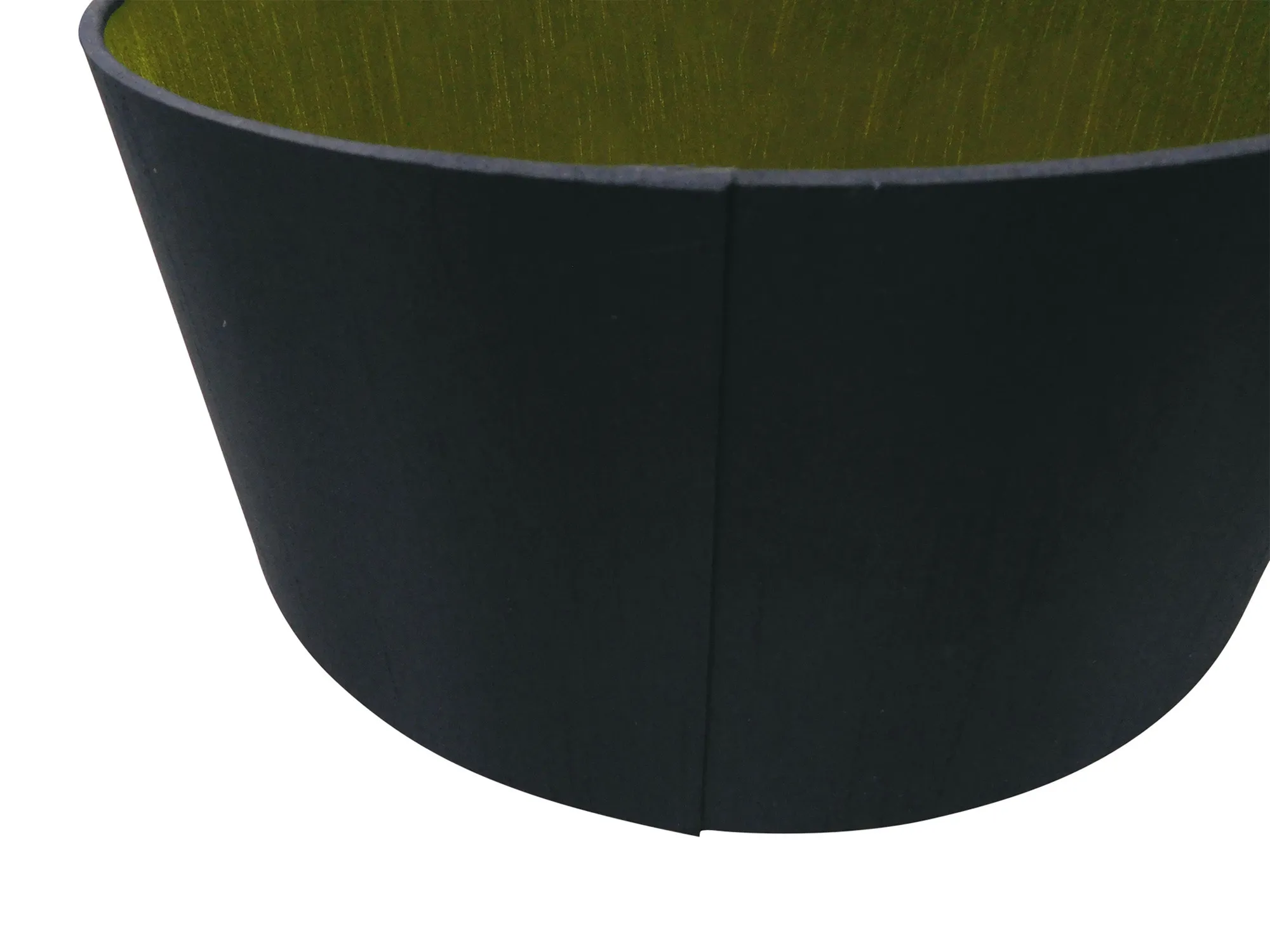 Baymont 30cm Shade 3 Light Pendant Polished Chrome; Midnight Black/Green Olive DK0557  Deco Baymont CH BL/GR